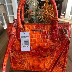 Absolutely stunning Brahmin Melbourne satchel NWT